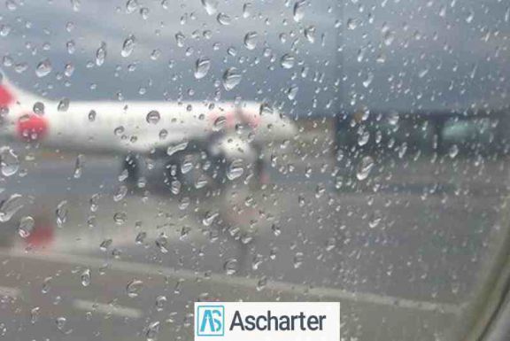 همه چیز در مورد سفر با هواپیما در هوای بارانی و برفی