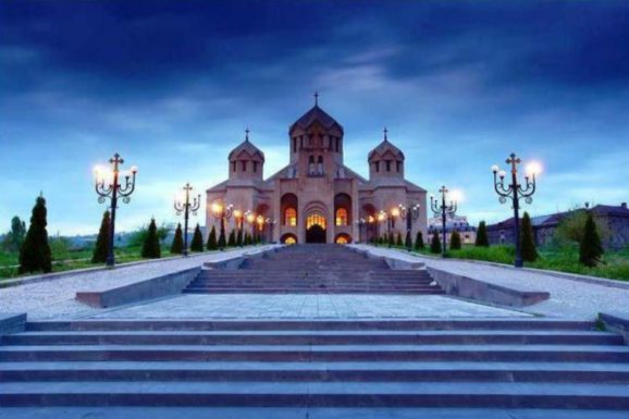 کلیسای سنت گریگور شهر ایروان کشور ارمنستان