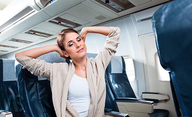 توصیه های زمان سفر طولانی با هواپیما