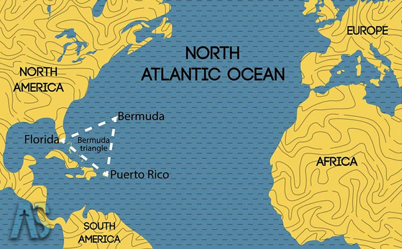 مثلث برمودا را روی هیچ نقشهای ترسیم نکردهاند