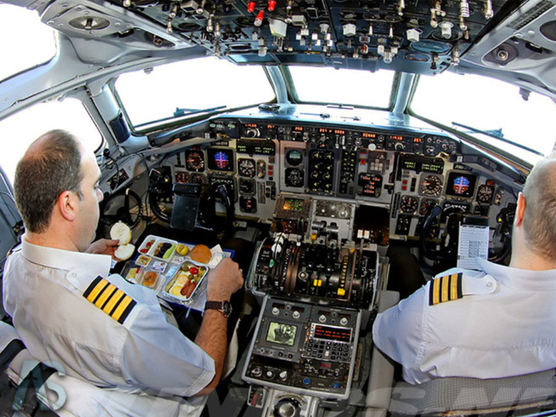 در هواپیما چه می خورند