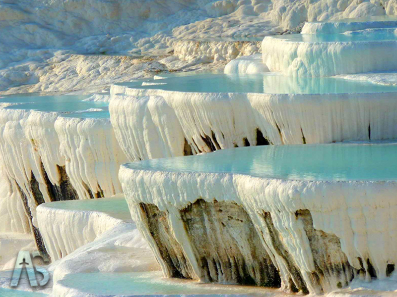 چشمه پاموکاله ترکیه