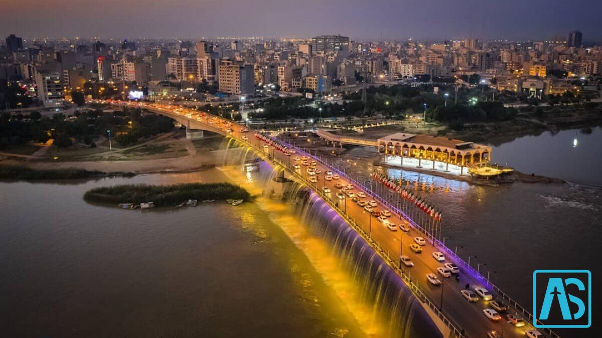 مکان های دیدنی اهواز