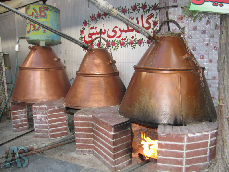 فرآیند تولید گلاب