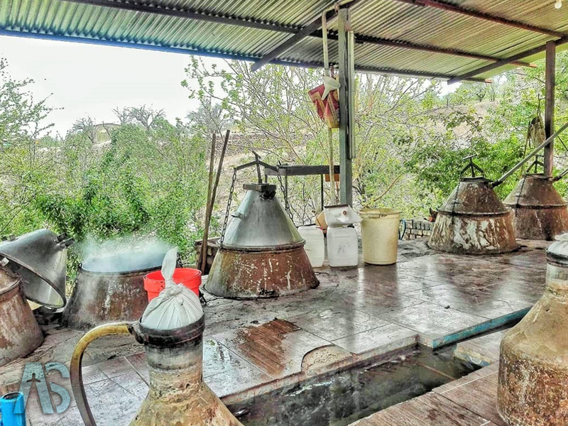 وسایل گلاب گیری