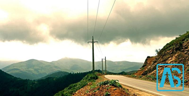 جاده گردشگری اسالم به خلخال