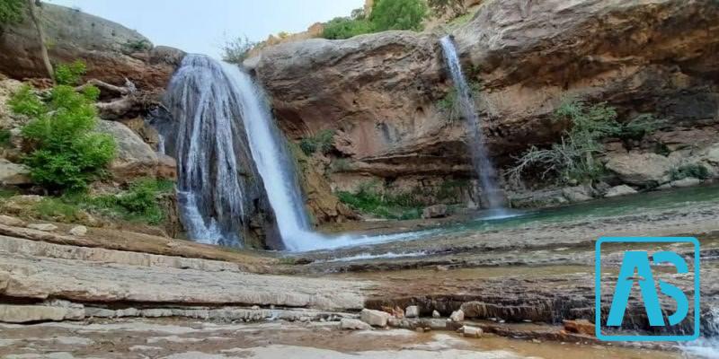 آبشار آبگرم شهرستان دورود