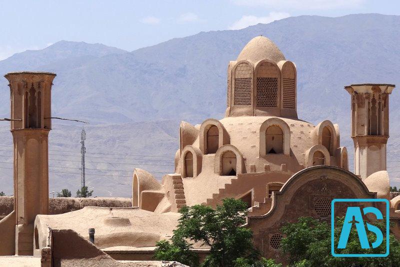 معماری خانه تاریخی بروجردی های کاشان