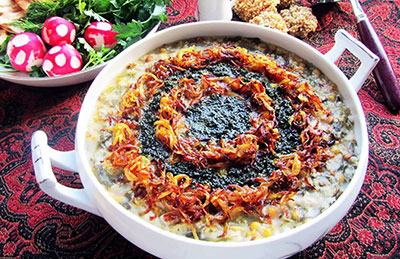 آش محلی همدان